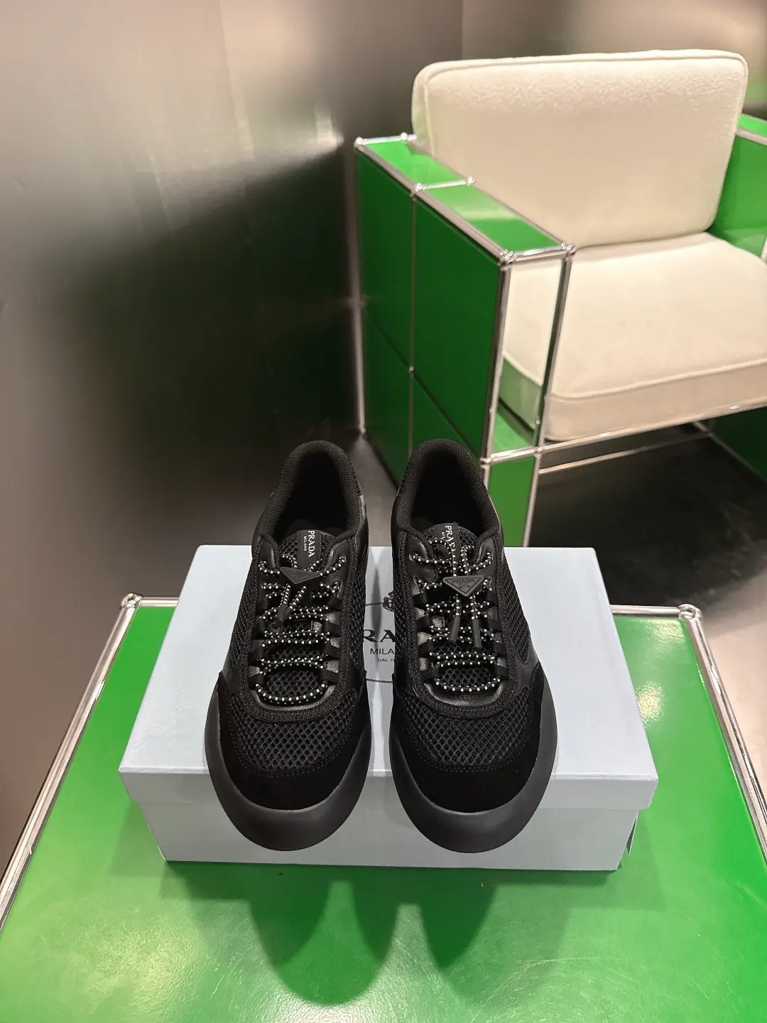 Prada Style Leather Women's Shoes Lookbook Reference image 1