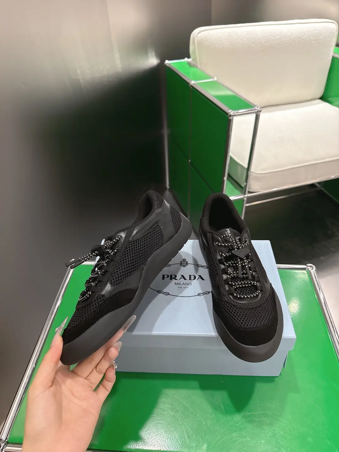 Prada Style Leather Women's Shoes Lookbook Reference image 3