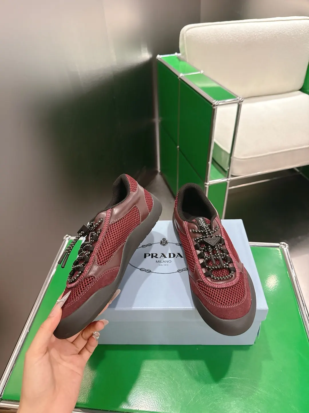 Prada Style Leather Women's Shoes Lookbook Reference image 3