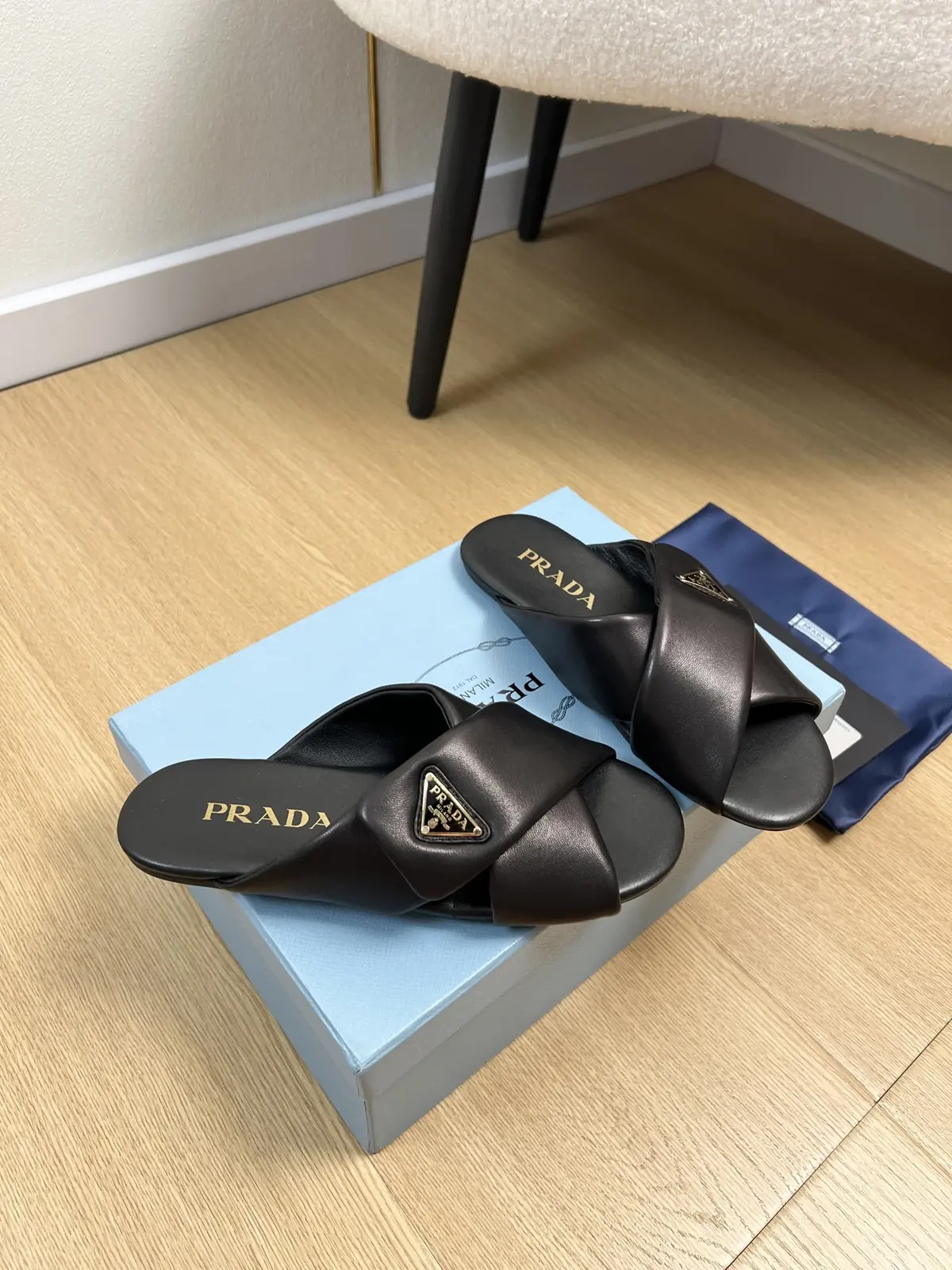 Prada Style Leather Women's Shoes Lookbook Reference image 3