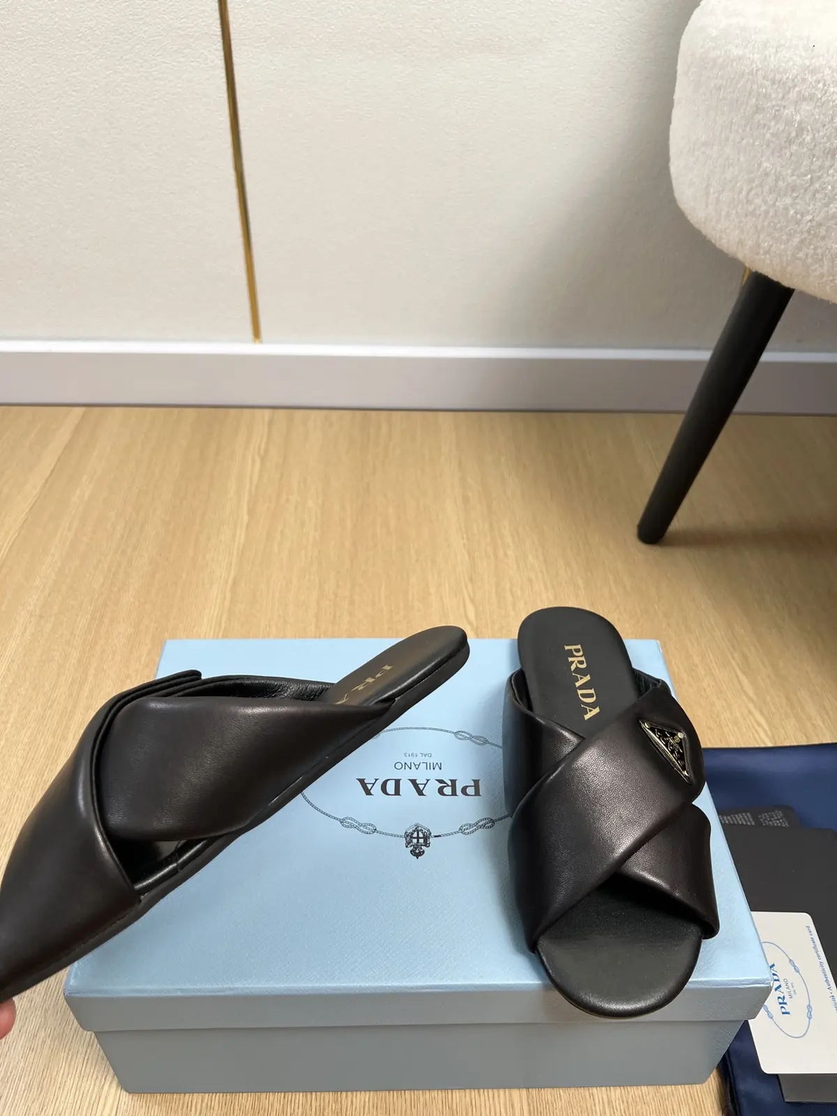 Prada Style Leather Women's Shoes Lookbook Reference image 6