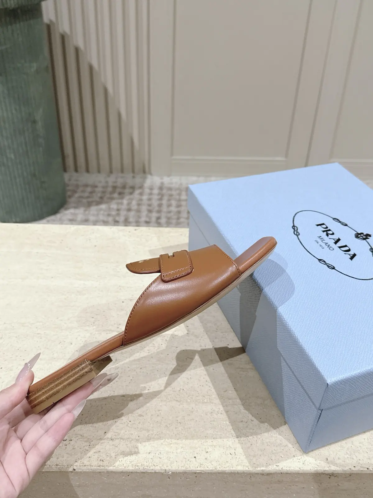 Prada Style Leather Women's Shoes Lookbook Reference image 5