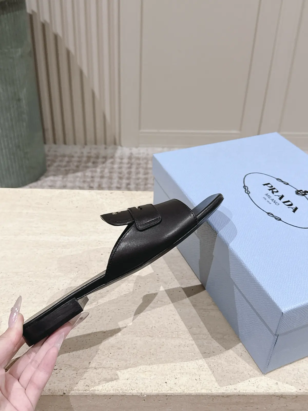 Prada Style Leather Women's Shoes Lookbook Reference image 5