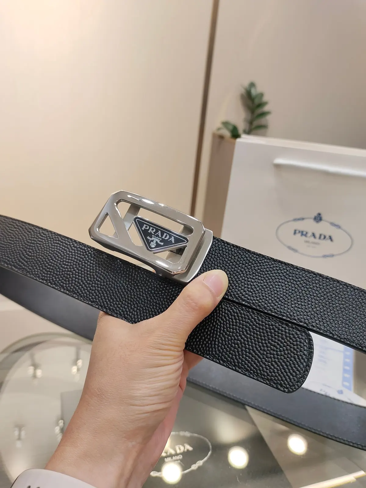 Prada Style Men's Belts Lookbook Reference image 2
