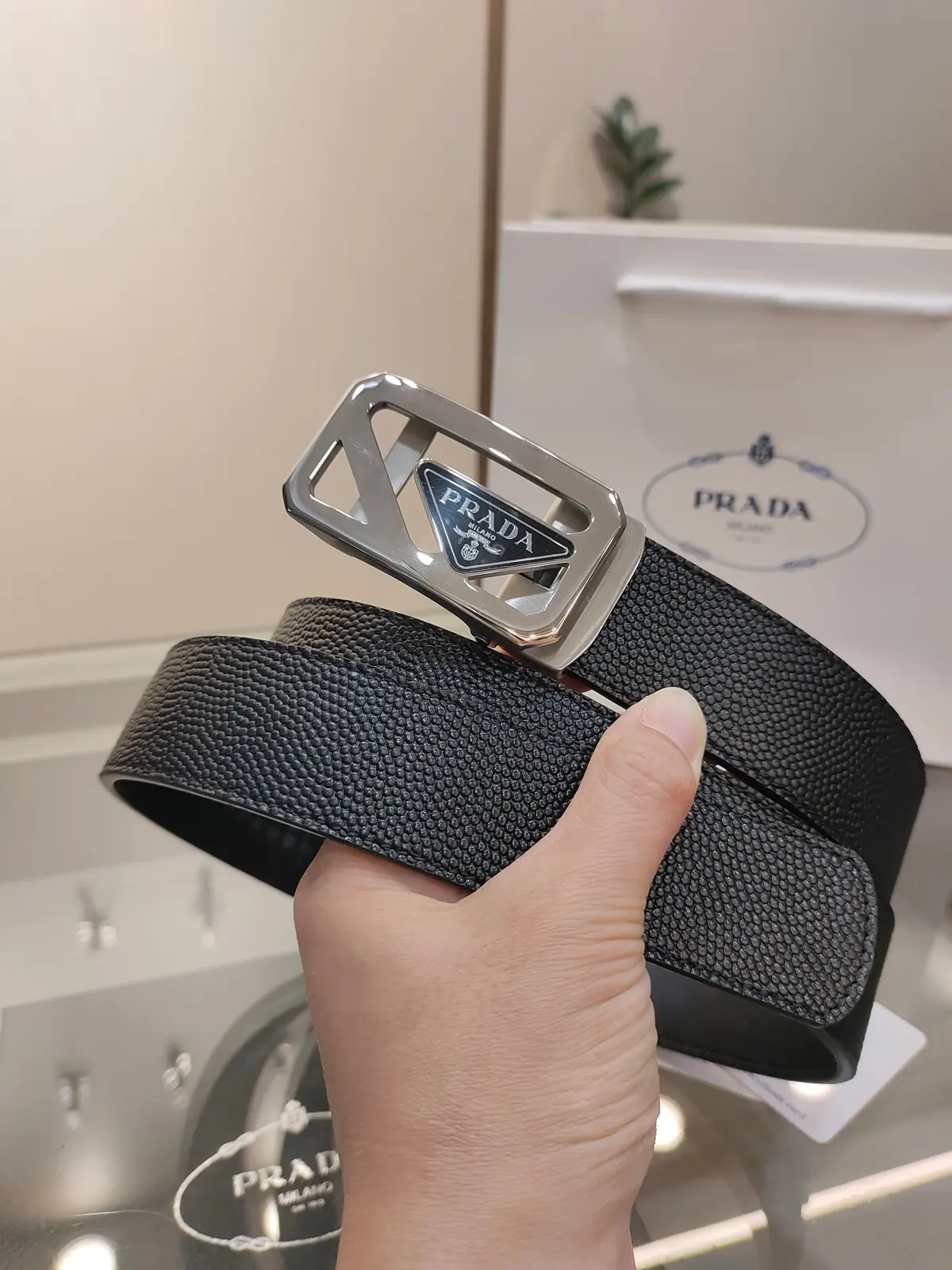 Prada Style Men's Belts Lookbook Reference image 3