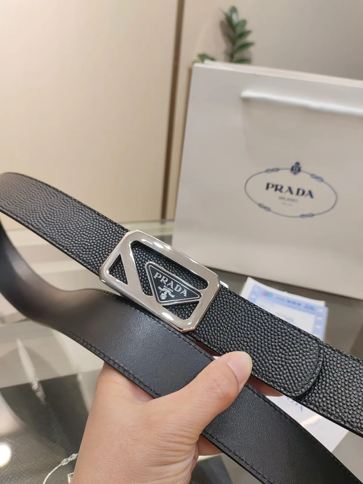 Prada Style Men's Belts Lookbook Reference image 4