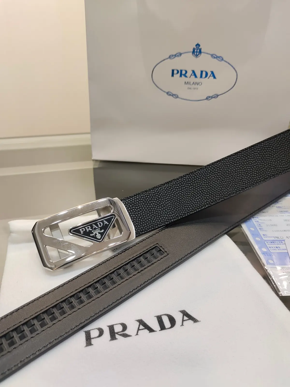 Prada Style Men's Belts Lookbook Reference image 5