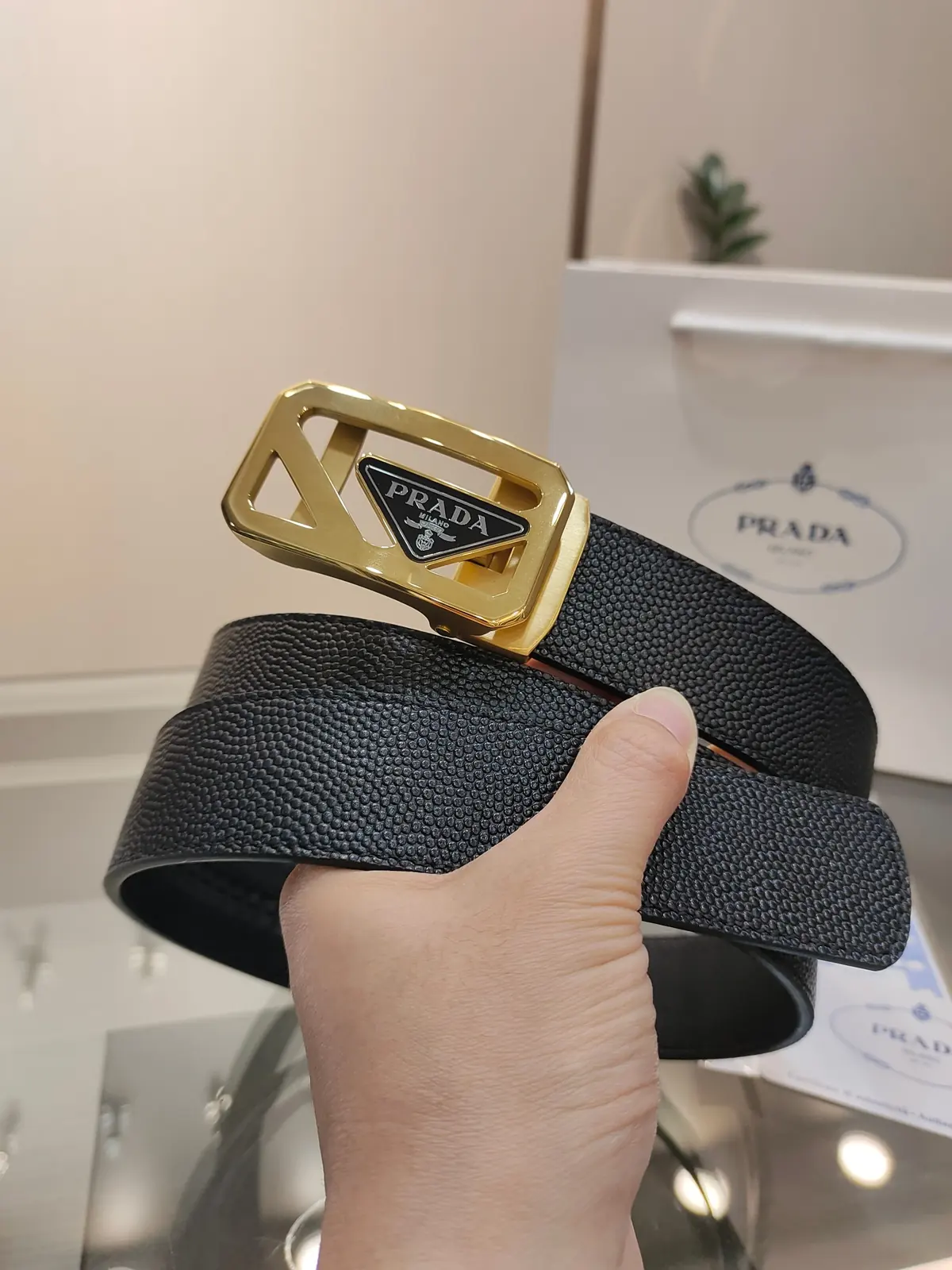 Prada Style Men's Belts Lookbook Reference image 3