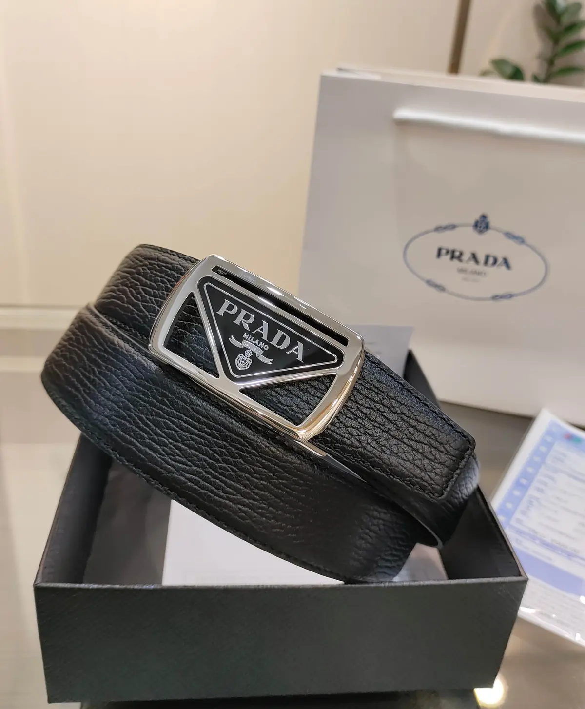 Prada Style Men's Belts Lookbook Reference image 1