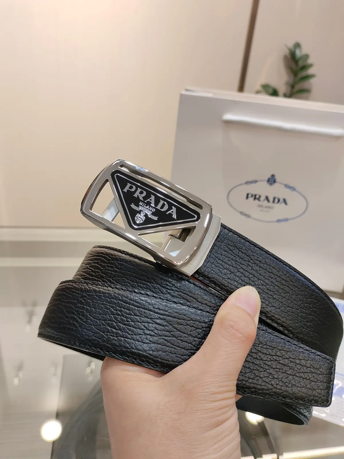 Prada Style Men's Belts Lookbook Reference image 3