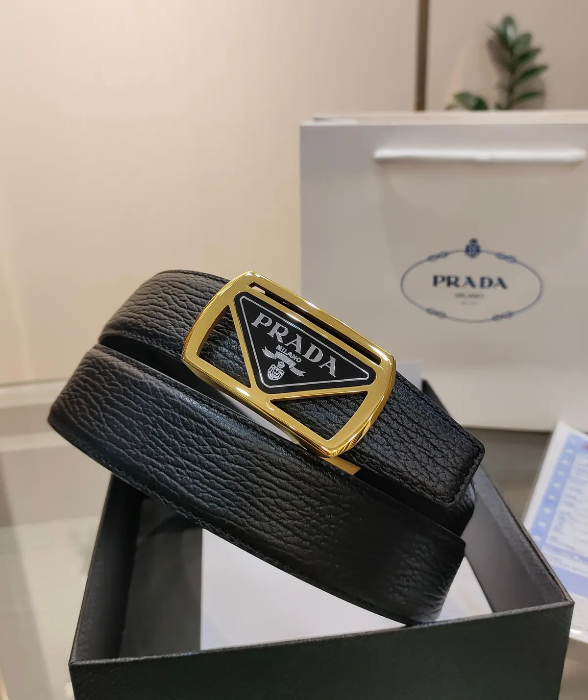 Prada Style Men's Belts Lookbook Reference image 1