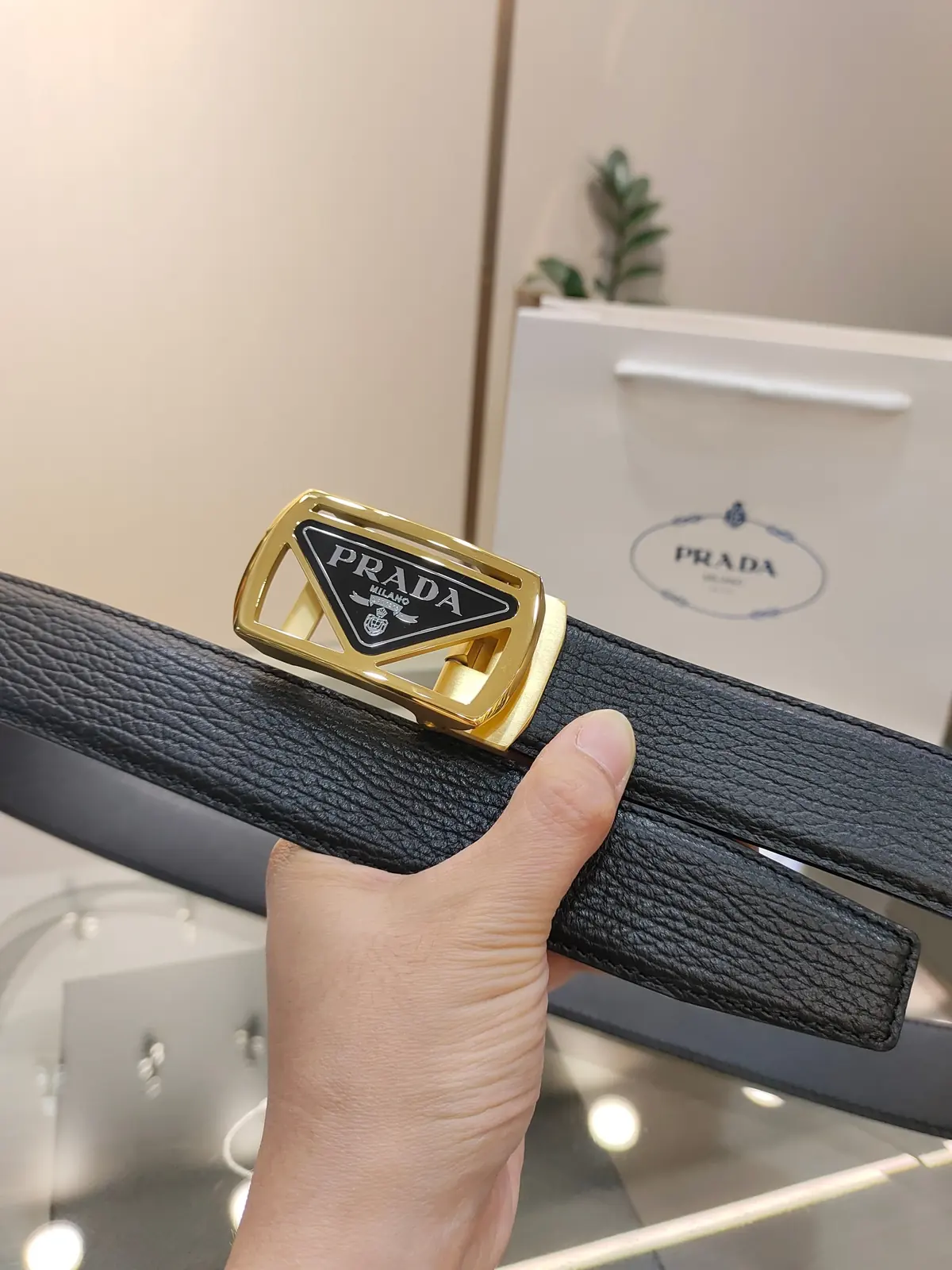 Prada Style Men's Belts Lookbook Reference image 2
