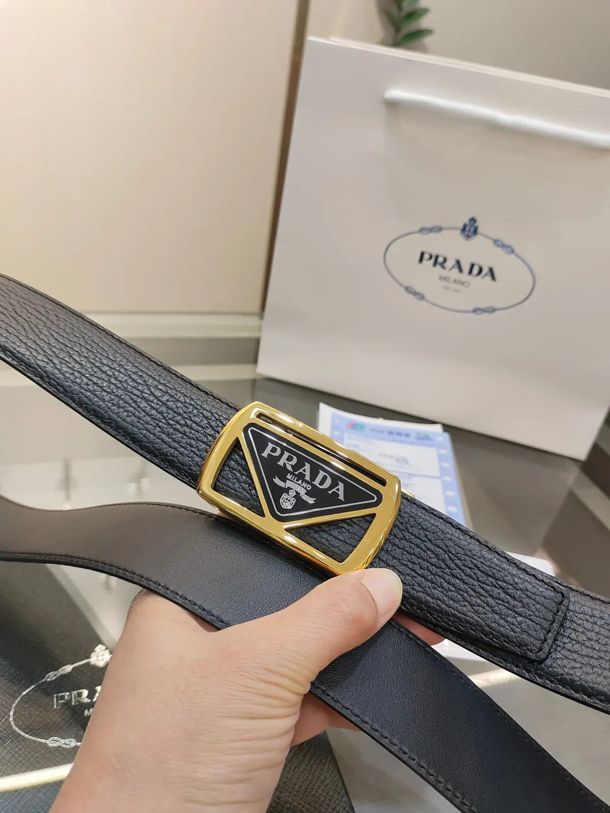 Prada Style Men's Belts Lookbook Reference image 4