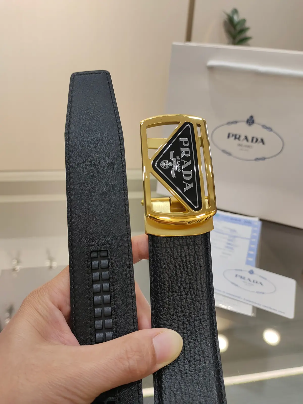 Prada Style Men's Belts Lookbook Reference image 6