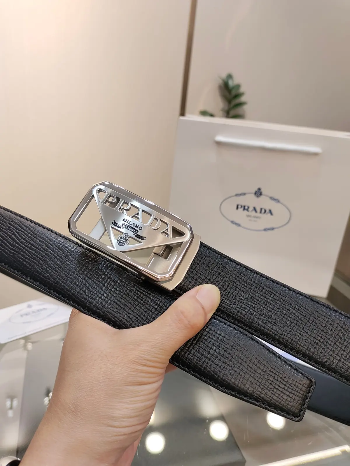 Prada Style Men's Belts Lookbook Reference image 2