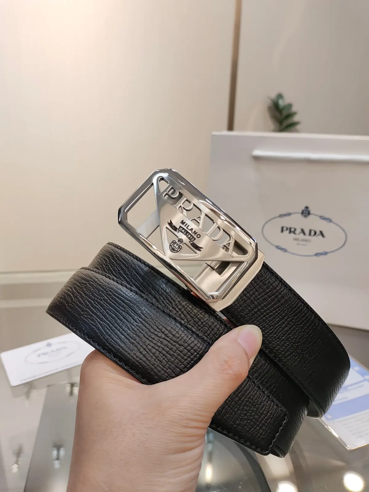 Prada Style Men's Belts Lookbook Reference image 3