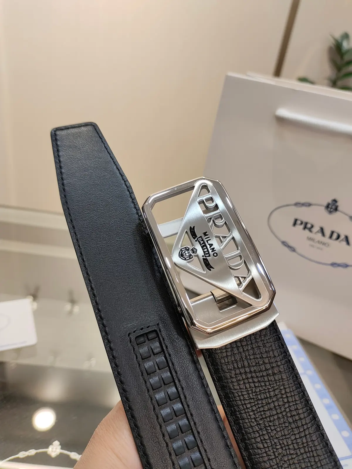 Prada Style Men's Belts Lookbook Reference image 6