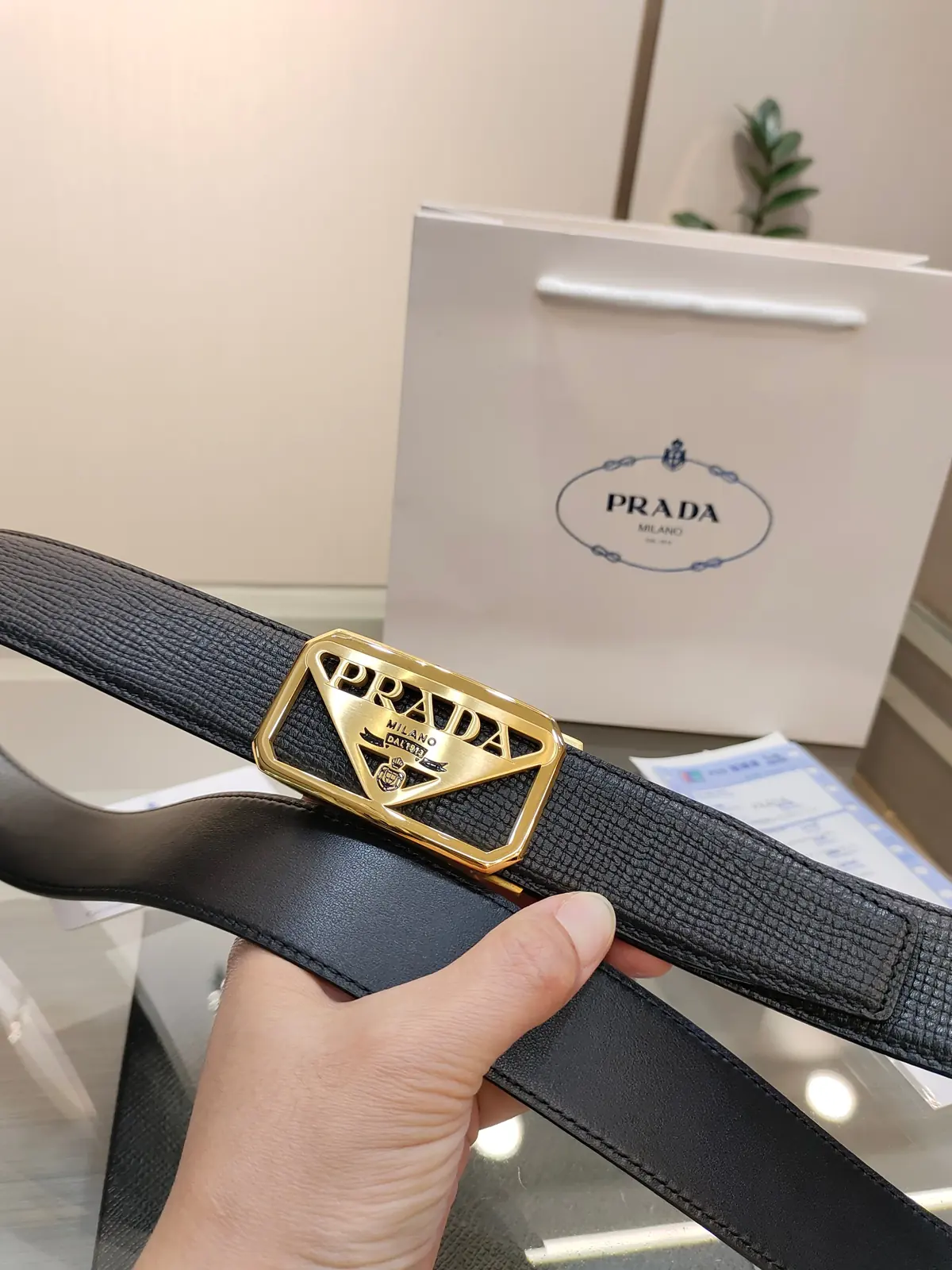 Prada Style Men's Belts Lookbook Reference image 4