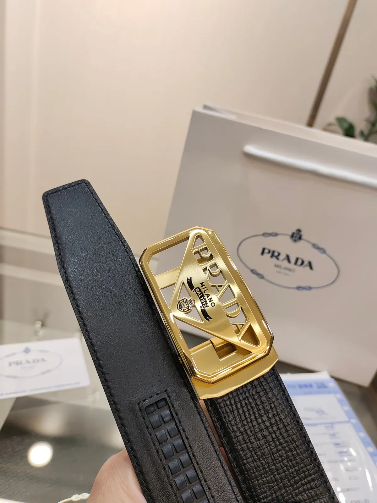 Prada Style Men's Belts Lookbook Reference image 6