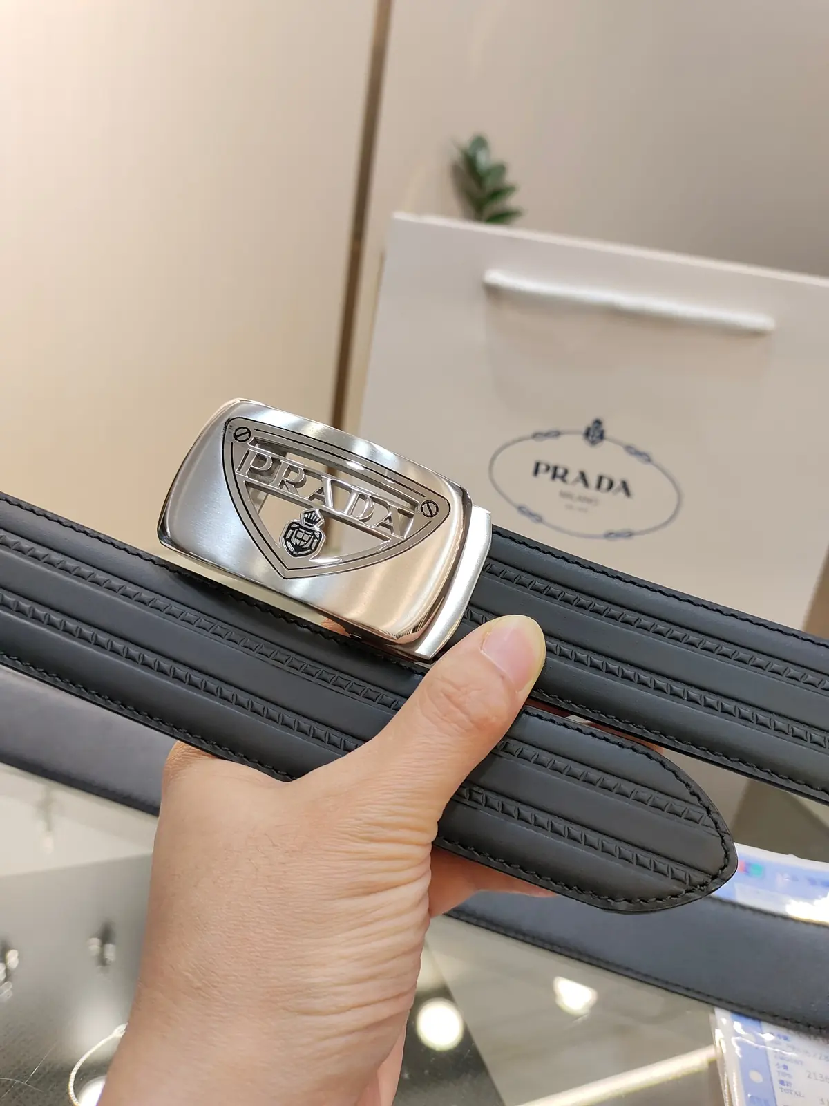 Prada Style Men's Belts Lookbook Reference image 2