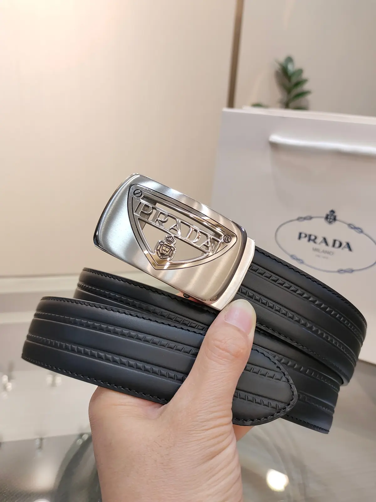 Prada Style Men's Belts Lookbook Reference image 3