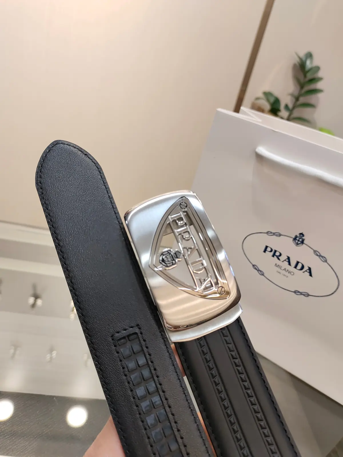 Prada Style Men's Belts Lookbook Reference image 6