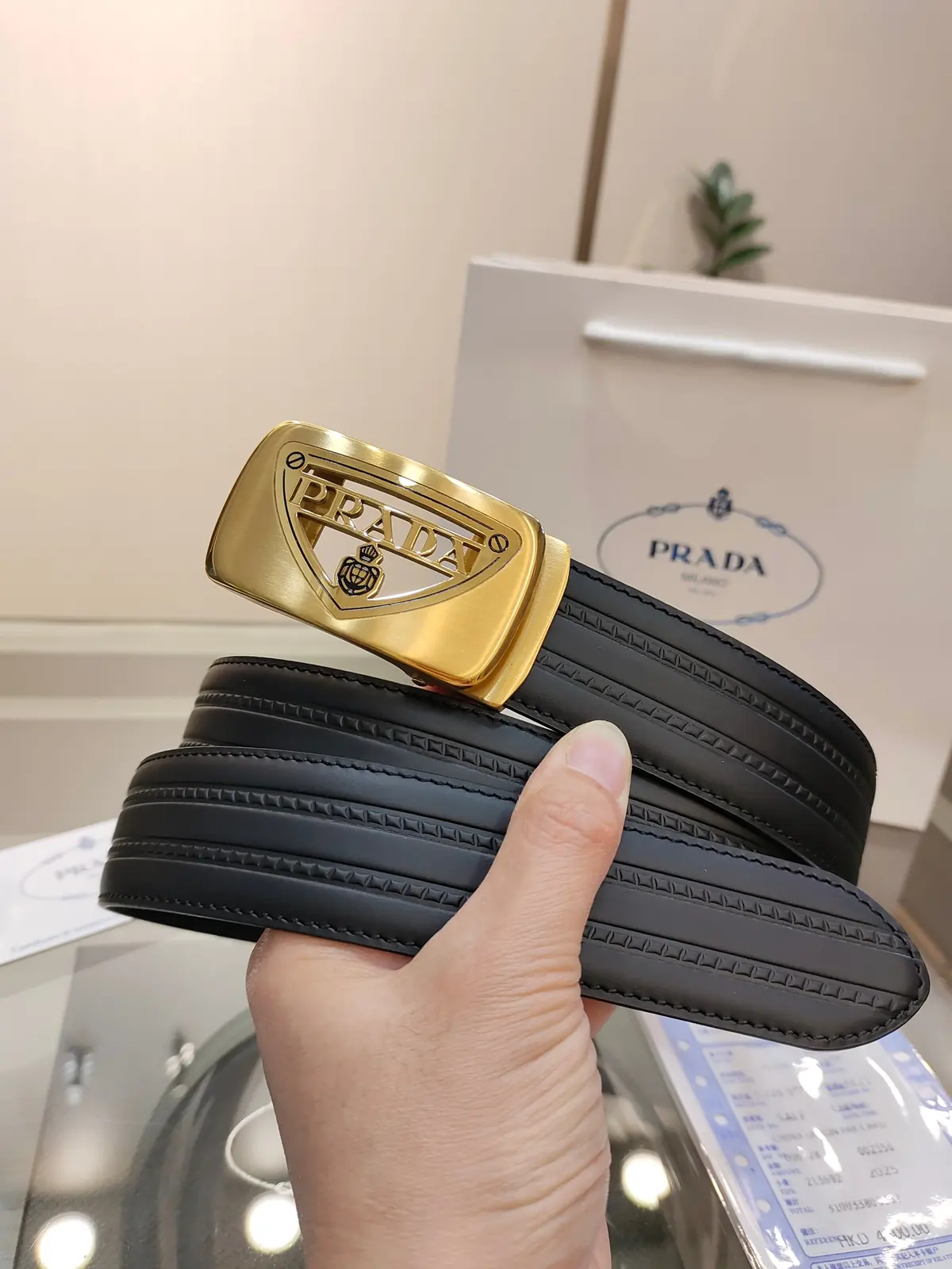 Prada Style Men's Belts Lookbook Reference image 3