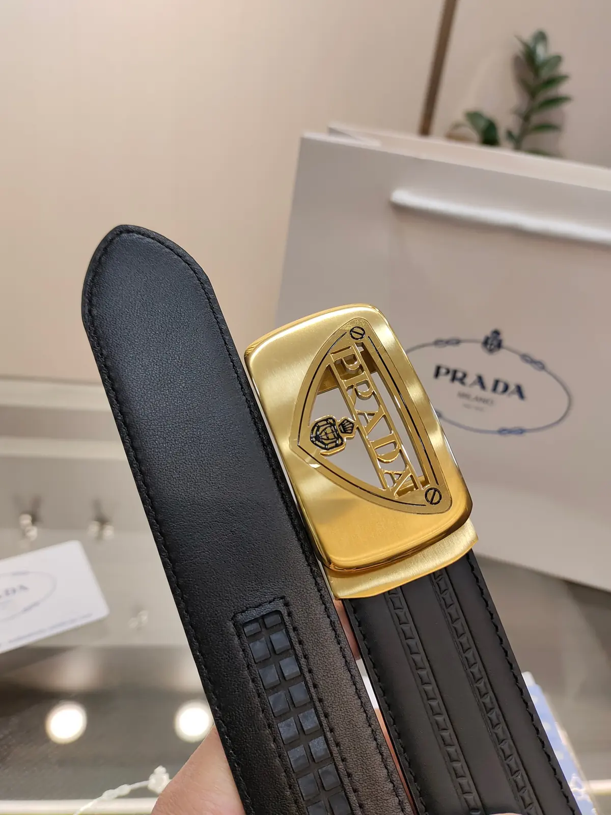 Prada Style Men's Belts Lookbook Reference image 6