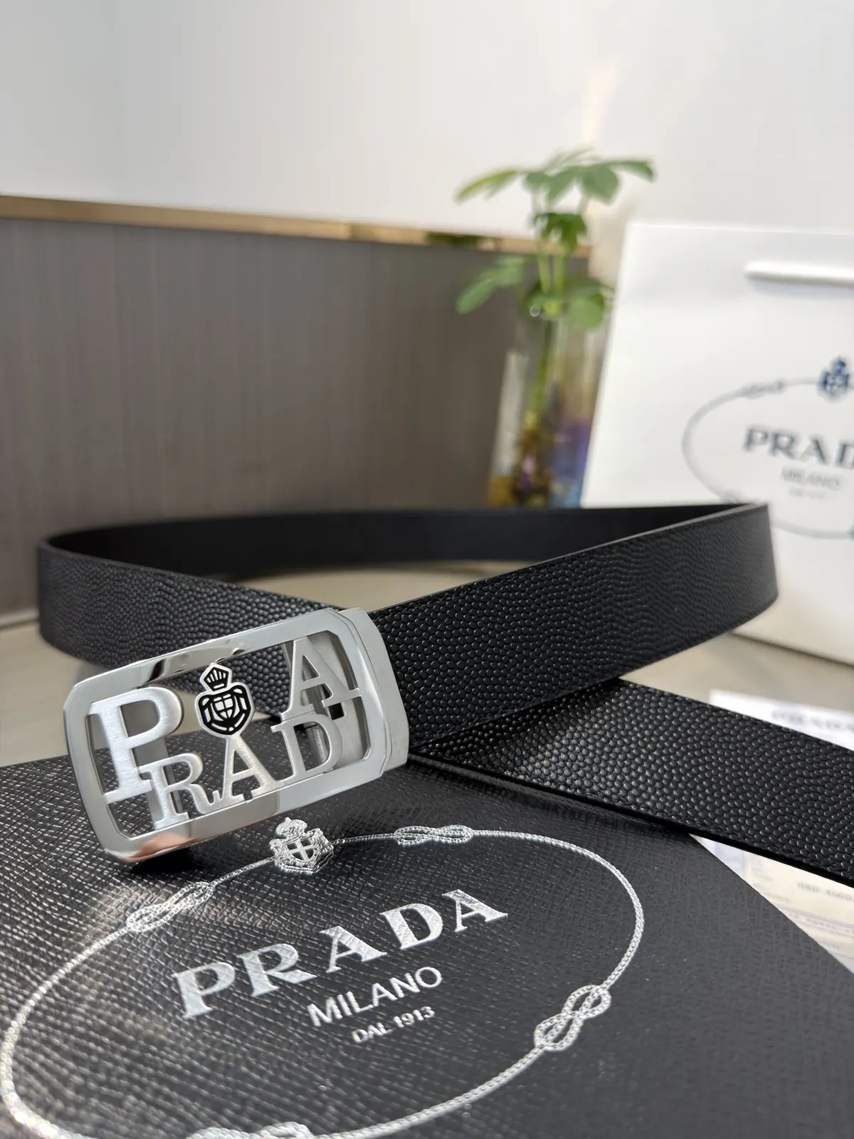 Prada Style Men's Belts Lookbook Reference image 2
