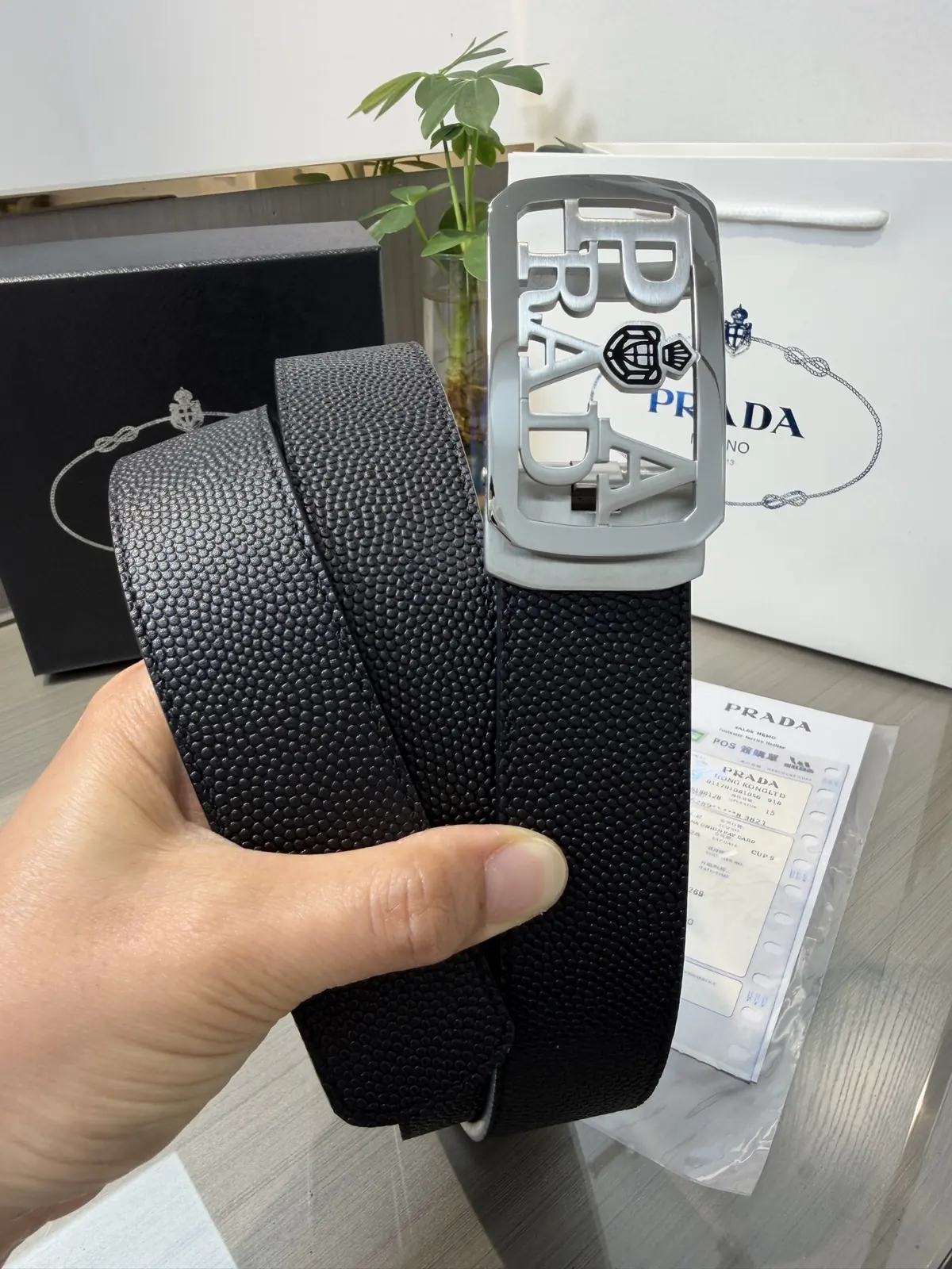Prada Style Men's Belts Lookbook Reference image 3
