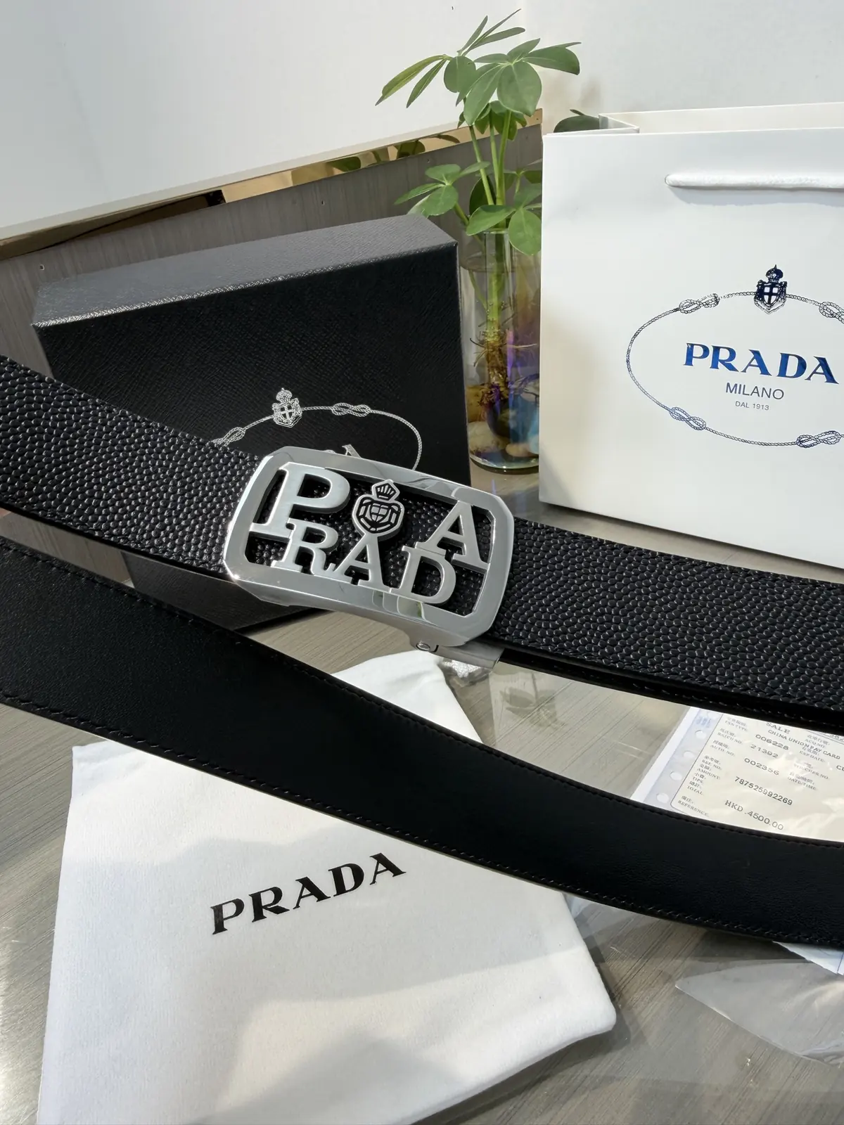 Prada Style Men's Belts Lookbook Reference image 6