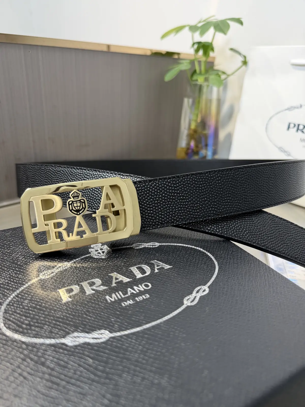 Prada Style Men's Belts Lookbook Reference image 2