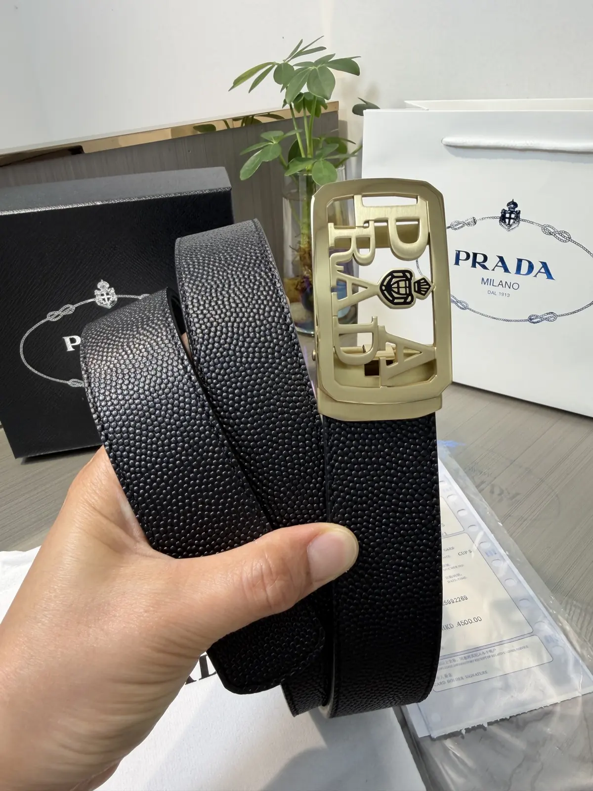 Prada Style Men's Belts Lookbook Reference image 3
