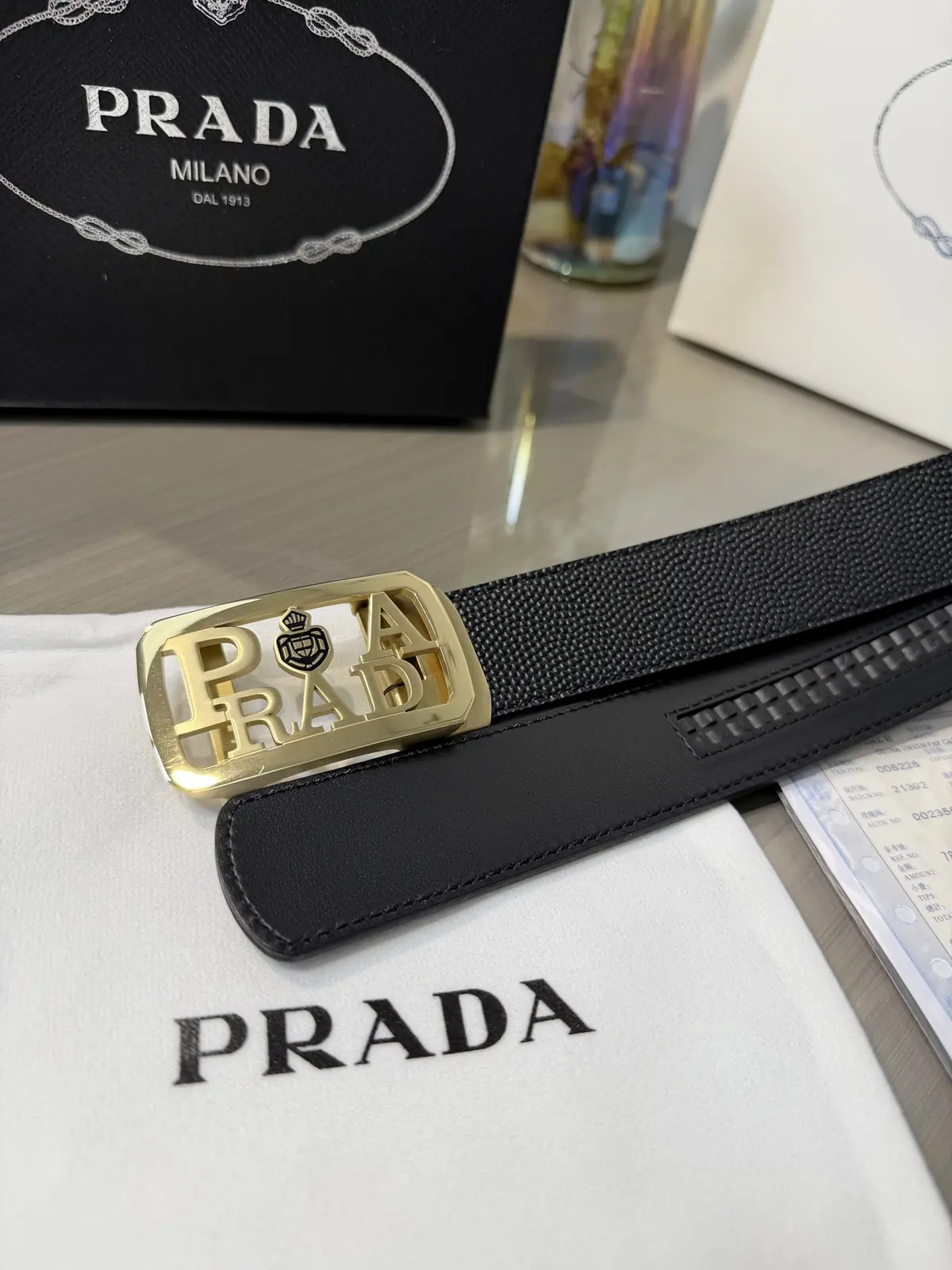 Prada Style Men's Belts Lookbook Reference image 6