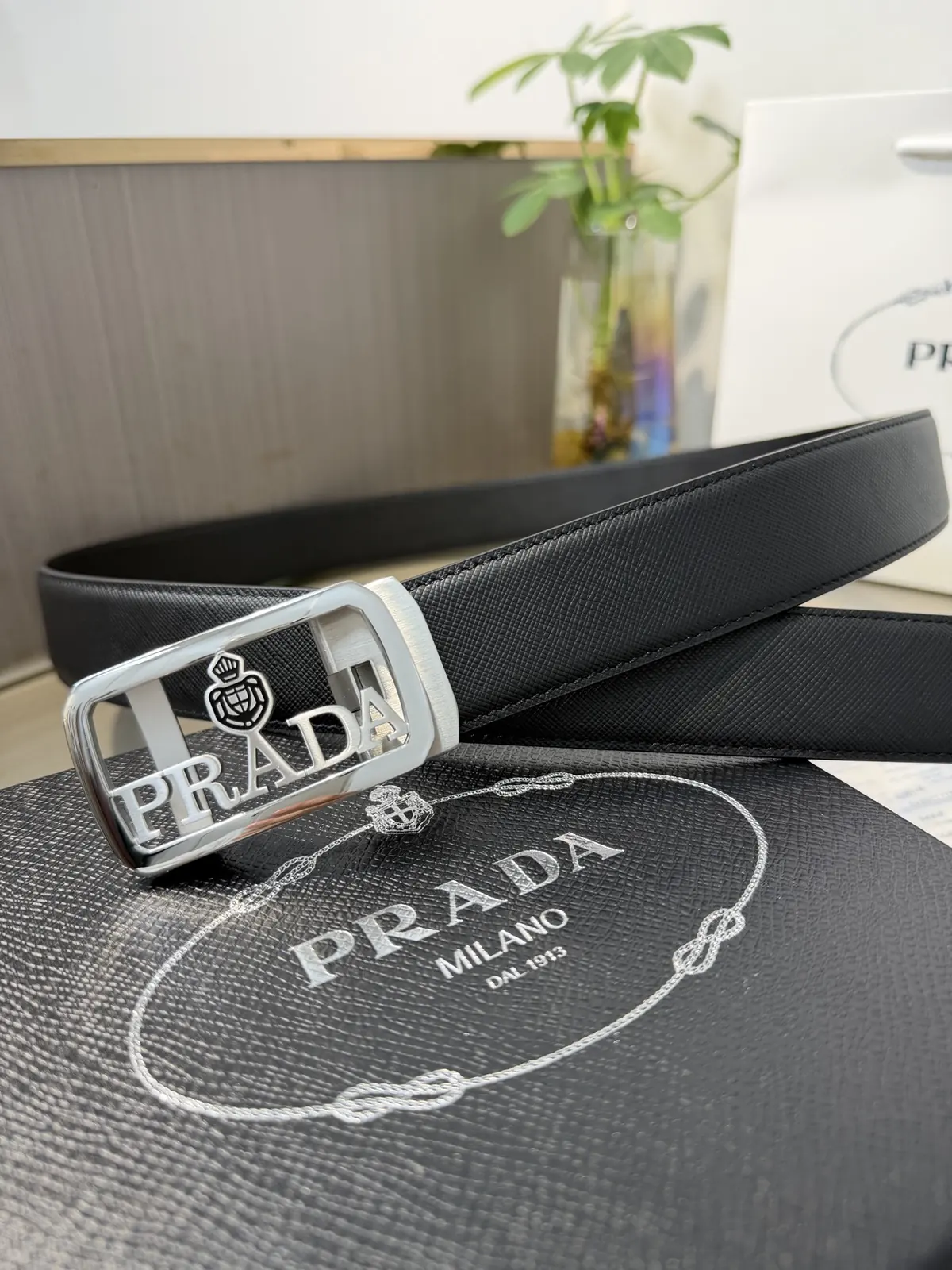 Prada Style Men's Belts Lookbook Reference image 2