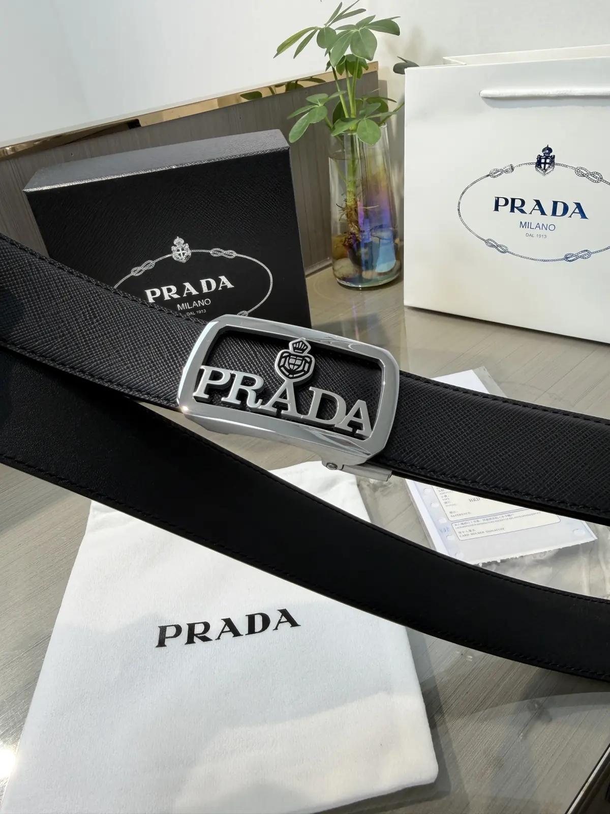 Prada Style Men's Belts Lookbook Reference image 5