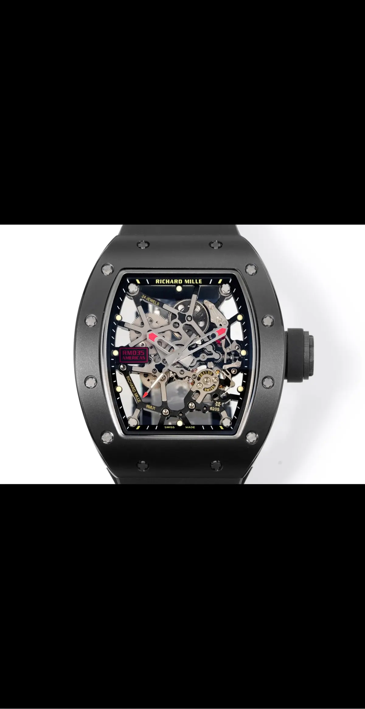 Richard Mille（理查德米勒） Style Black Watches Lookbook Reference image 2