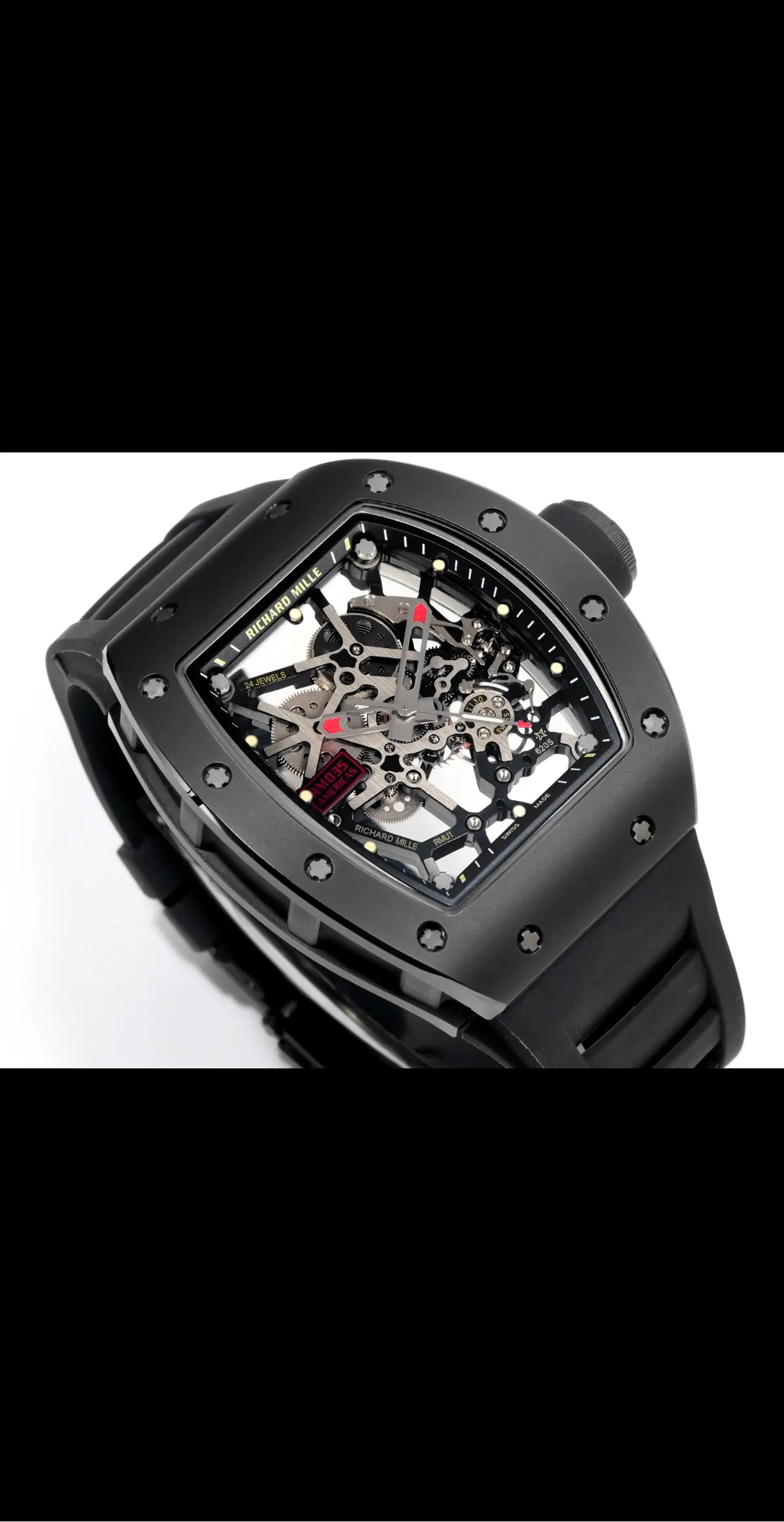 Richard Mille（理查德米勒） Style Black Watches Lookbook Reference image 4