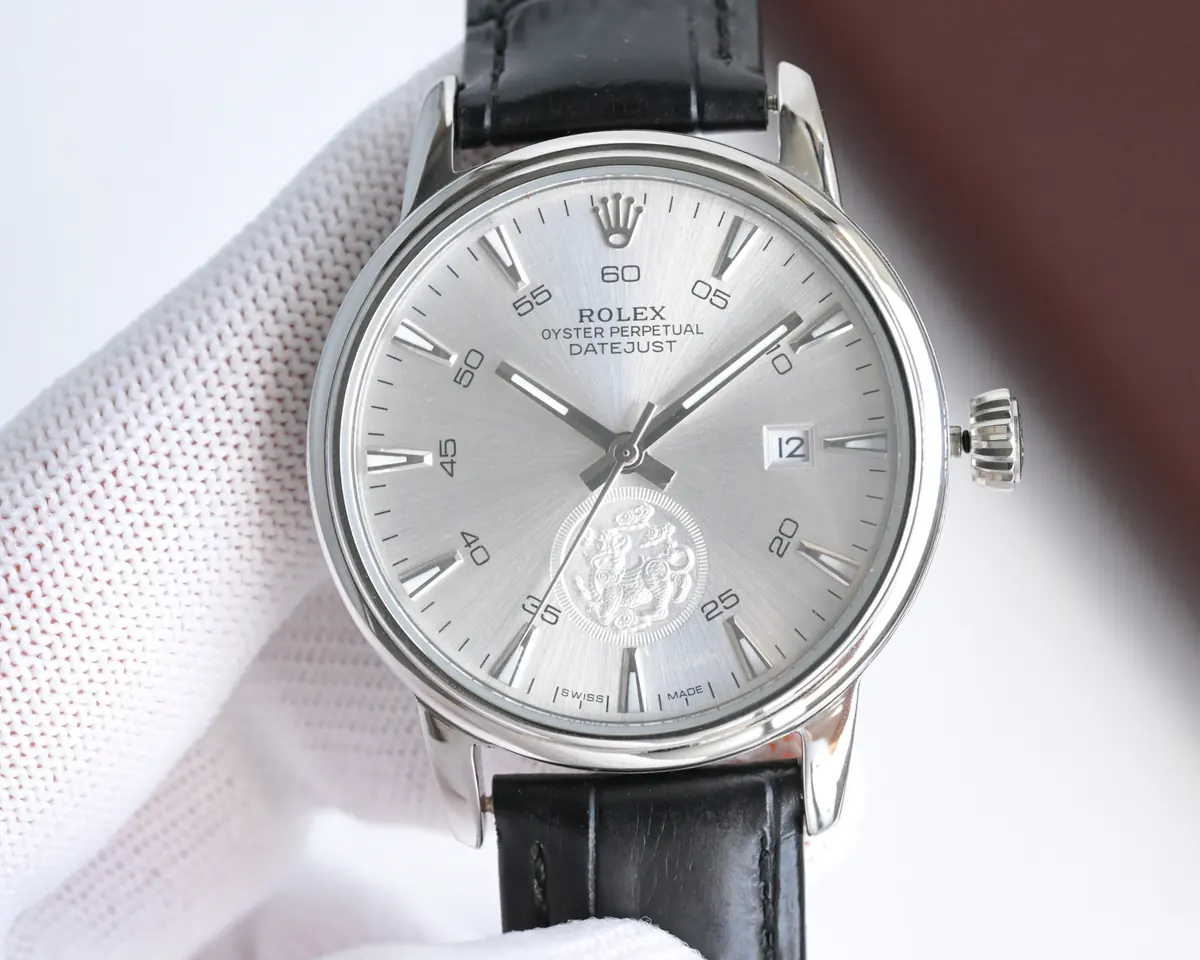 Rolex（劳力士） Style Beige Leather Watches Lookbook Reference image 2