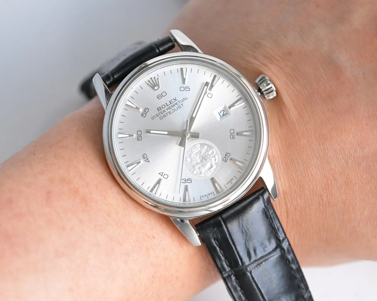 Rolex（劳力士） Style Beige Leather Watches Lookbook Reference image 6