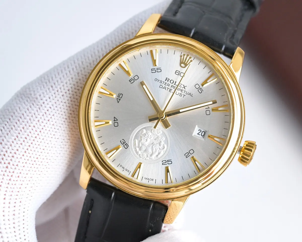 Rolex（劳力士） Style Beige Leather Watches Lookbook Reference image 6