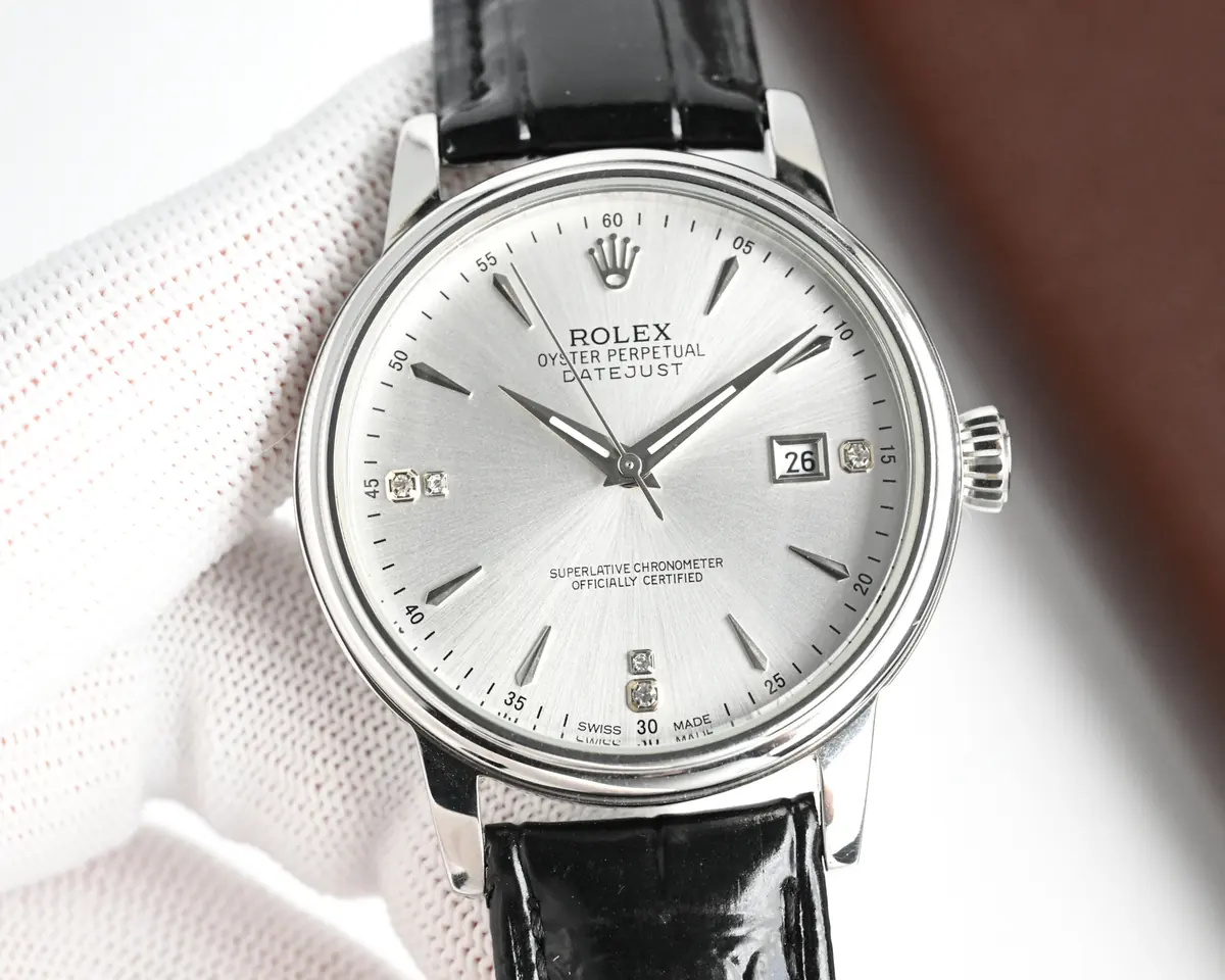 Rolex（劳力士） Style Beige Leather Watches Lookbook Reference image 6