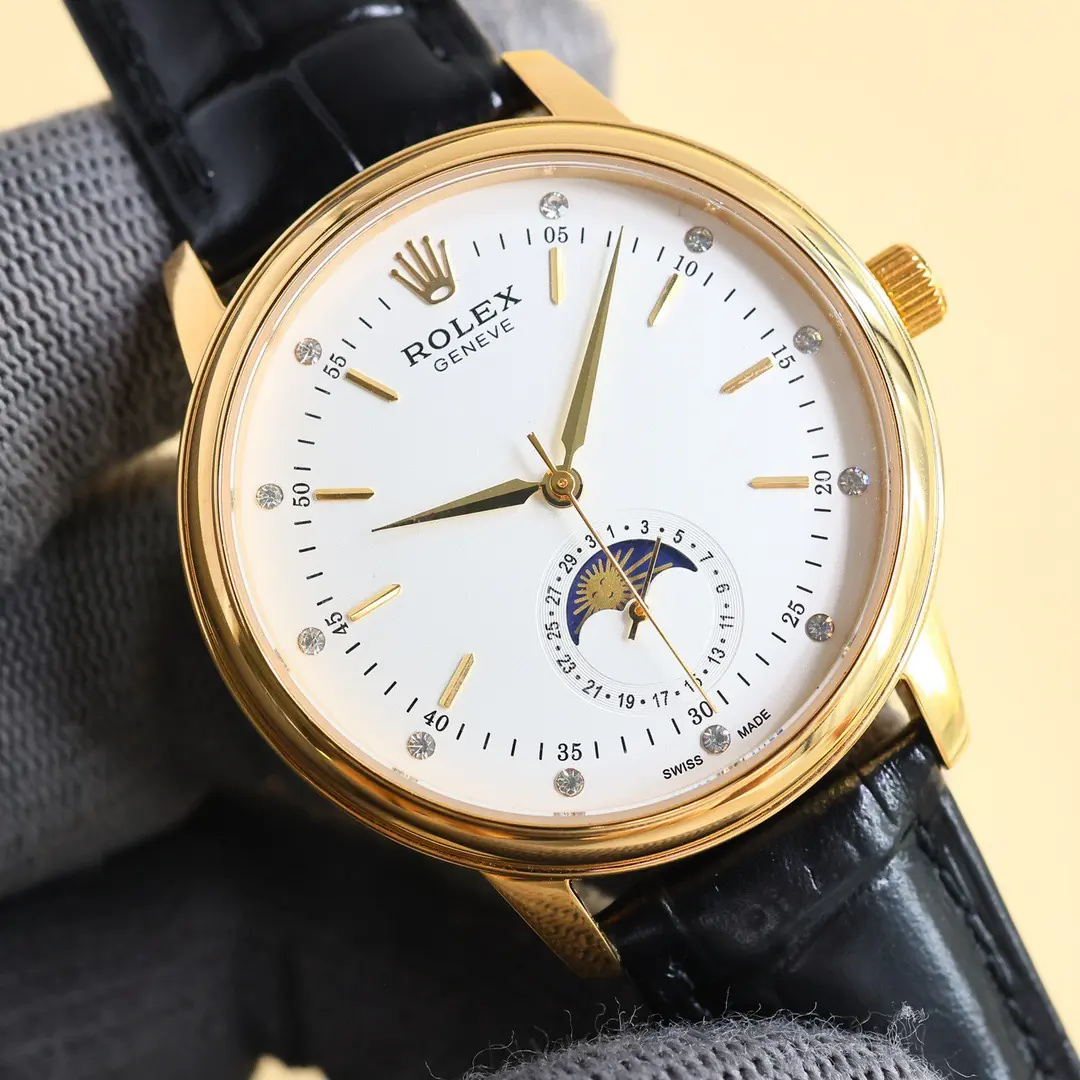 Rolex（劳力士） Style Blue Leather Watches Lookbook Reference image 3