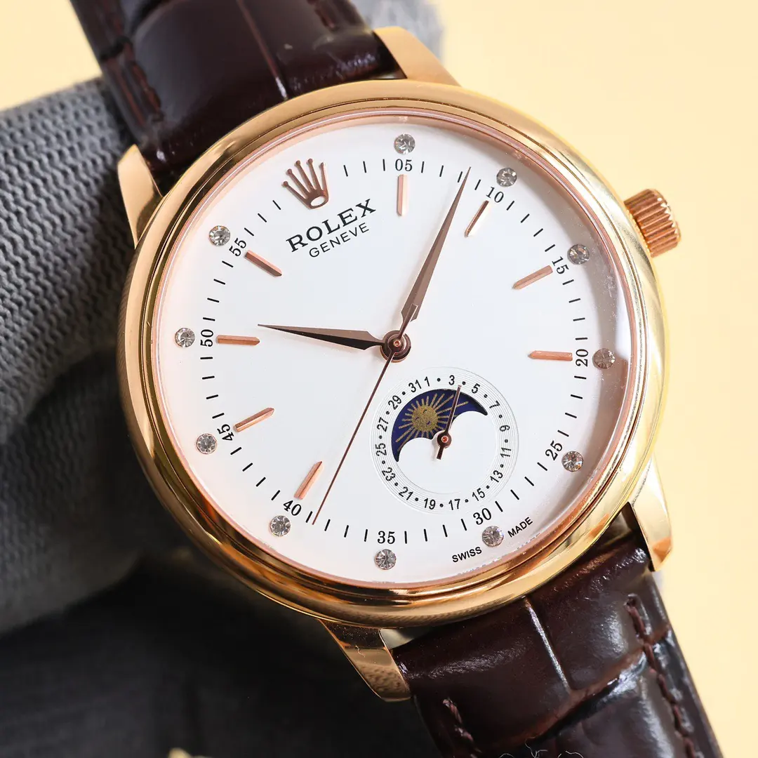 Rolex（劳力士） Style Blue Leather Watches Lookbook Reference image 5