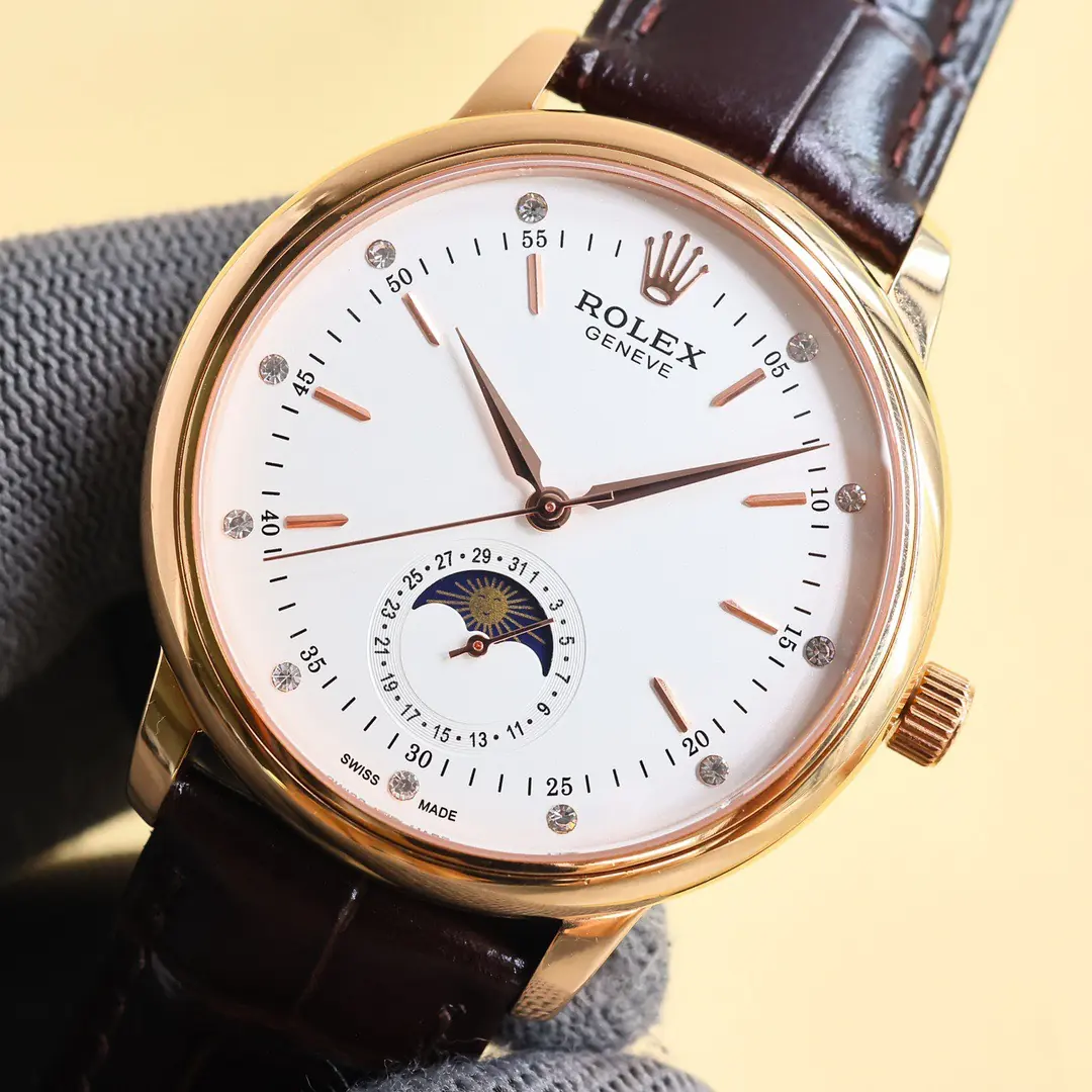 Rolex（劳力士） Style Blue Leather Watches Lookbook Reference image 6