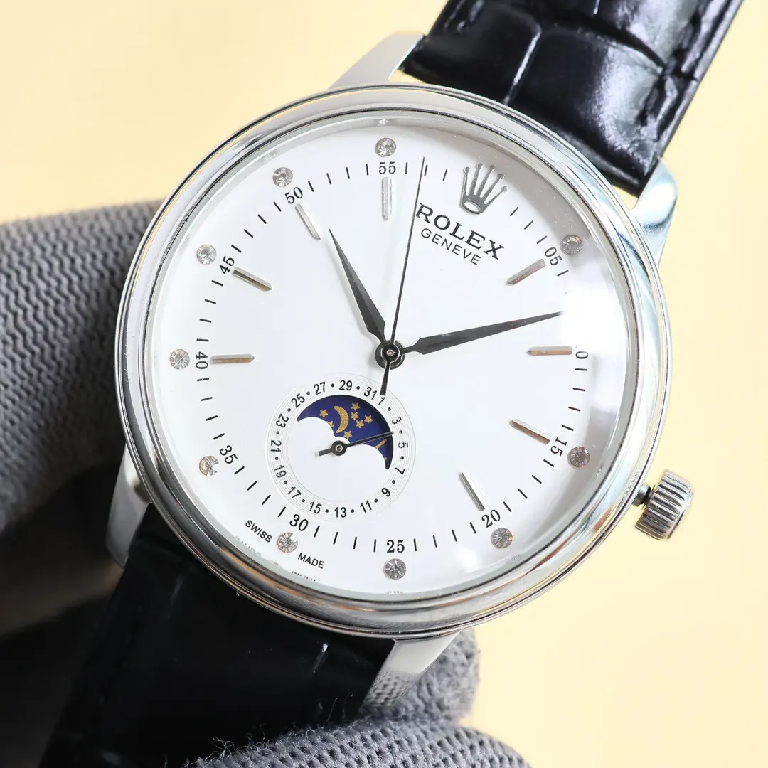 Rolex（劳力士） Style Blue Leather Watches Lookbook Reference image 2