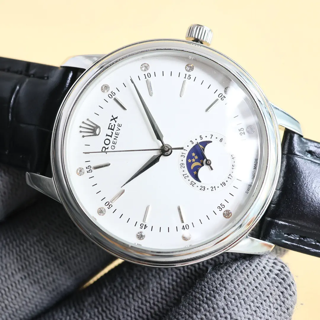 Rolex（劳力士） Style Blue Leather Watches Lookbook Reference image 4