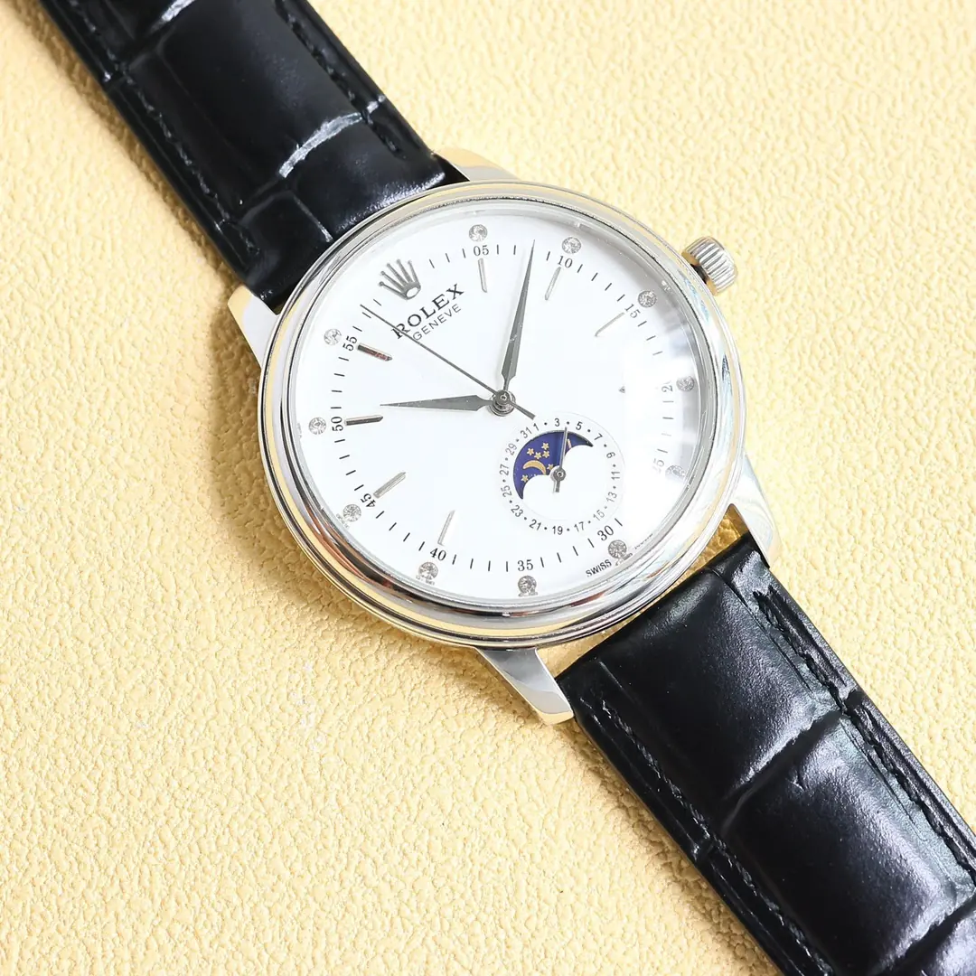 Rolex（劳力士） Style Blue Leather Watches Lookbook Reference image 5