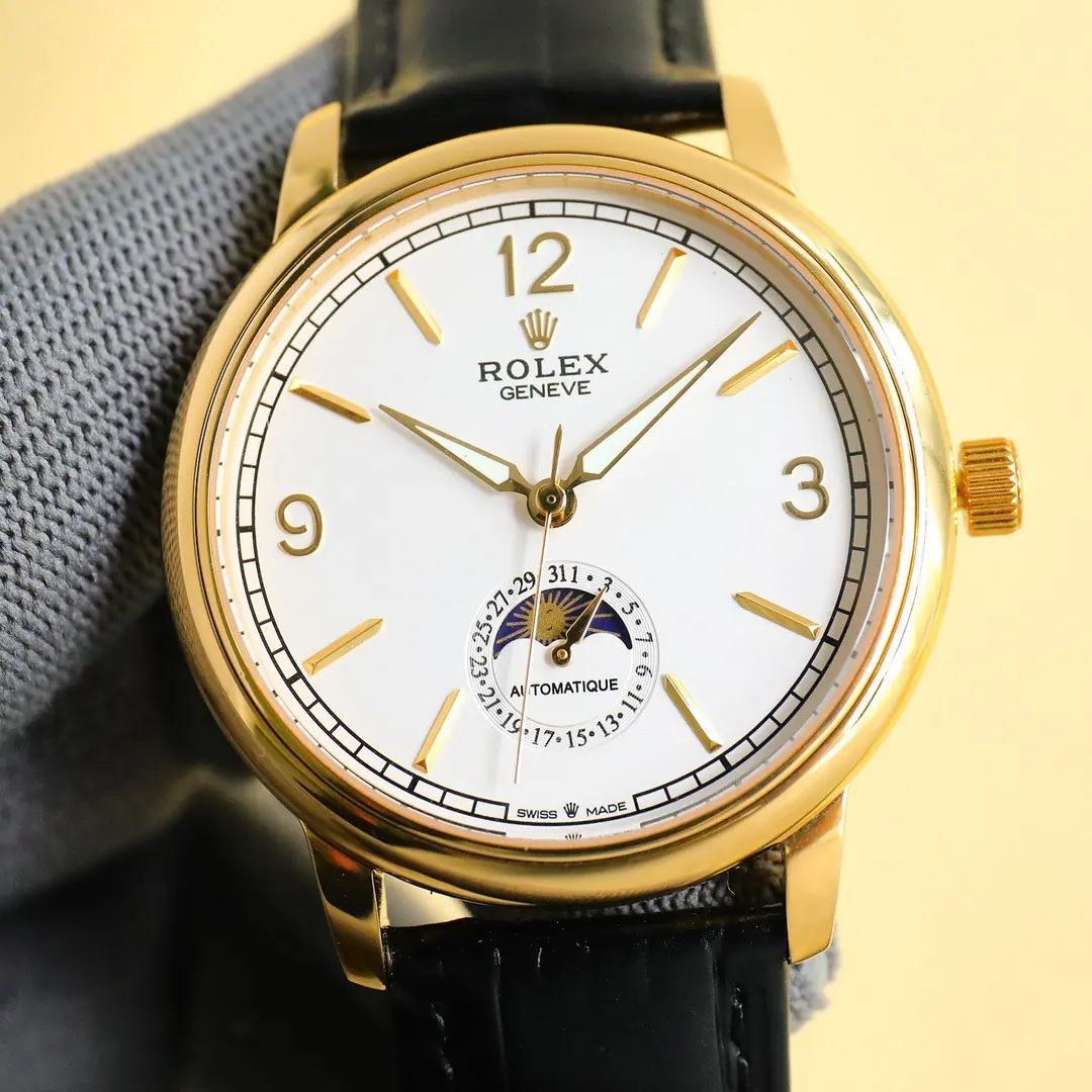 Rolex（劳力士） Style Blue Leather Watches Lookbook Reference image 2