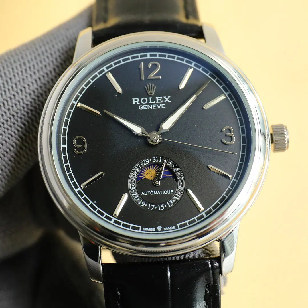 Rolex（劳力士） Style Blue Leather Watches Lookbook Reference image 3